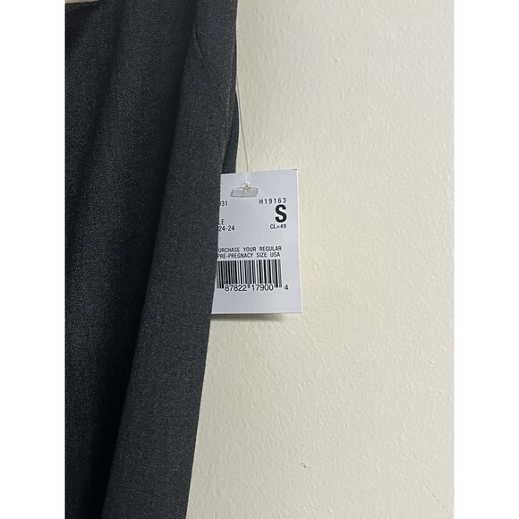 NWT Motherhood Maternity Gray Work Pants Pantsuit Sz Small - Picture 4 of 7